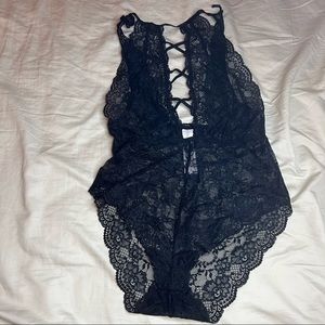 Forever 21 black teddy